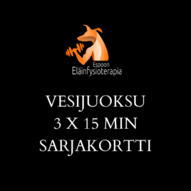 Vesijuoksu, 3 x 15 min sarjakortti